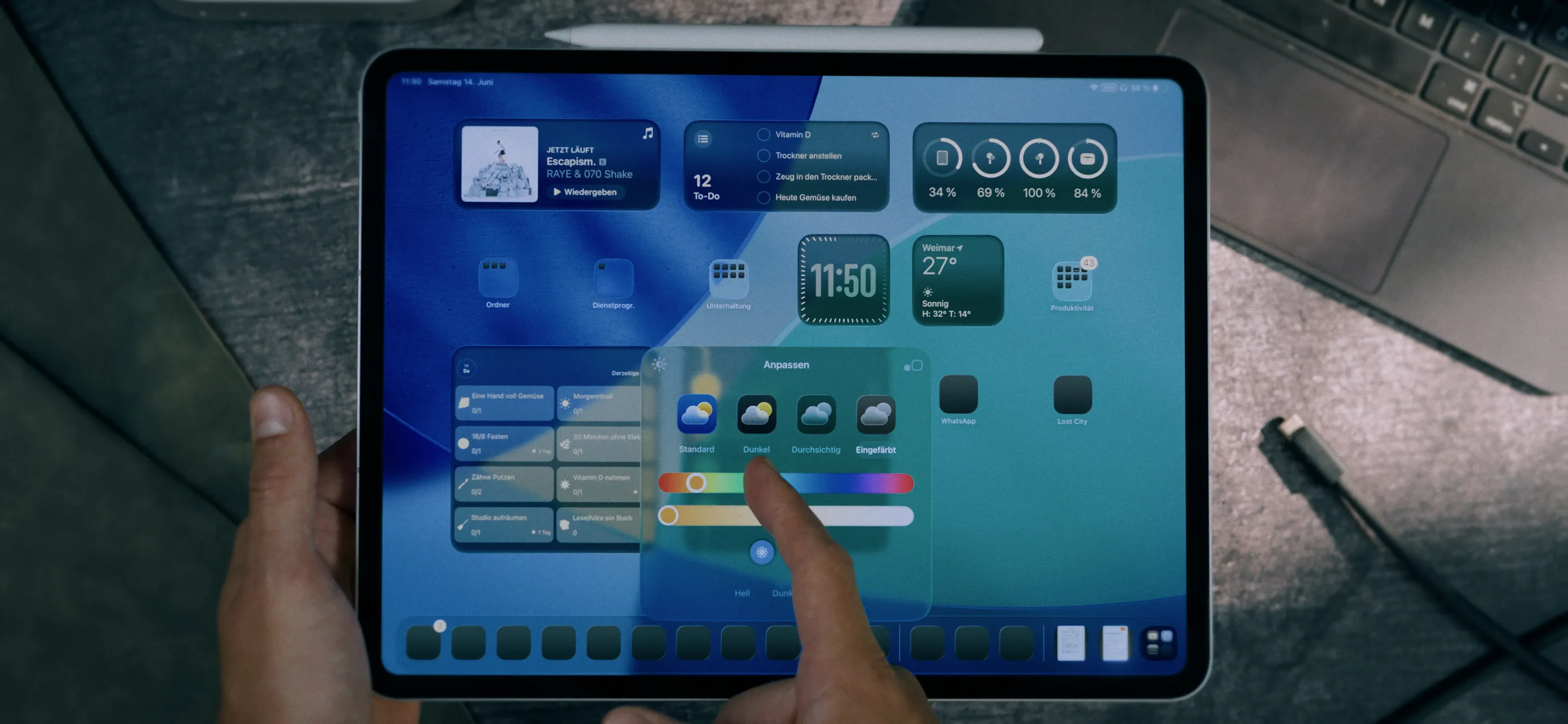 Frame aus dem iPadOS-26-Review